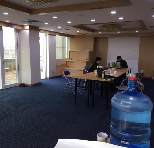 Cho thuê văn phòng hoàn thiện diện tích 175m2 tại Trần Quốc Toản, Hoàn Kiếm