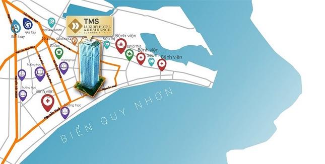 Bán căn hộ TMS Quy Nhơn, Tầng 12A, View Thành Phố, S=45m2, $=1.4 tỷ, Liên hệ: 089 66 55 833