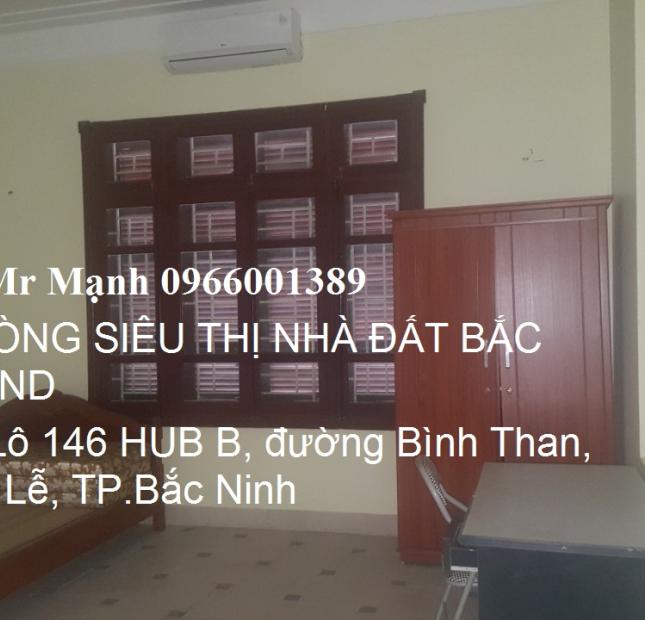 Cho thuê nhà 4 tầng gần Cột Đồng Hồ tại trung tâm TP.Bắc Ninh
