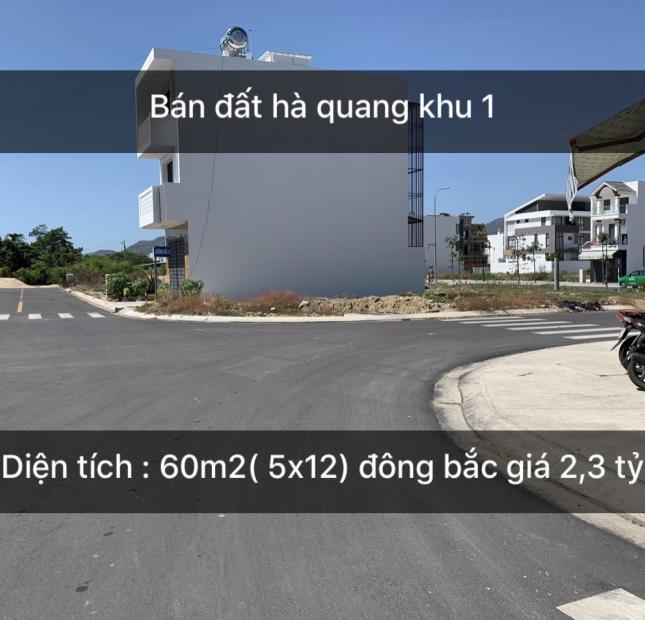 Bán đất khu đô đô thị hà quang 1, mặt tiền 5m, giá chỉ 2,3 tỷ