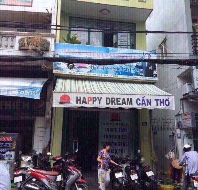 Bán nhà mặt tiền đường Đề Thám, Phường An Cư, Quận Ninh Kiều ,Thành phố Cần Thơ, đang cho thuê Happy Dream.