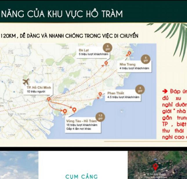 2.	Tặng tour du lịch 3N2Đ tại Resort 5* Nha Trang khi mua Parami Hồ Tràm, giá chỉ từ 2,18tỷ/căn có VAT