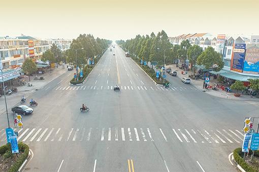 Bán đất sổ đỏ xã Lai Uyên Bàu Bàng, gần ngã 3 Bàu Bàng giá 690 triệu