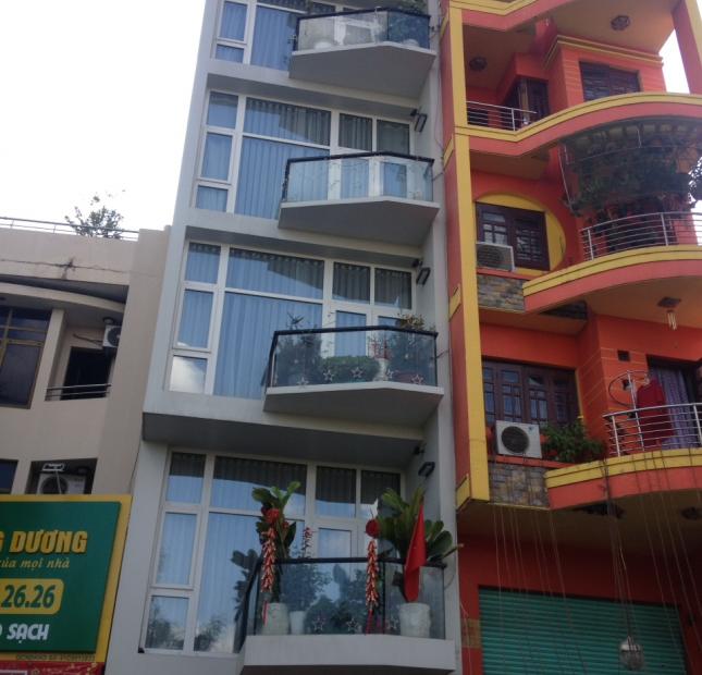 Quá hot nhà cho thuê làm căn hộ dịch vụ ở quận 1 mặt tiền Nguyễn Thái Học 5x20m, 7 tầng giá 80tr