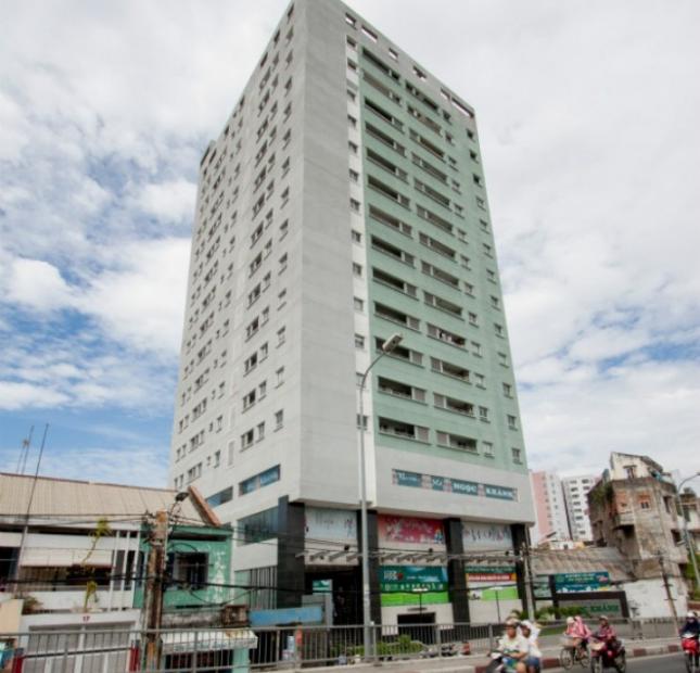 Cho thuê gấp căn hộ Ngọc Khánh Tower- Cầu chữ Y, Dt 67m2, 2 phòng ngủ , 2 toilet, đủ nội thất 11tr/th