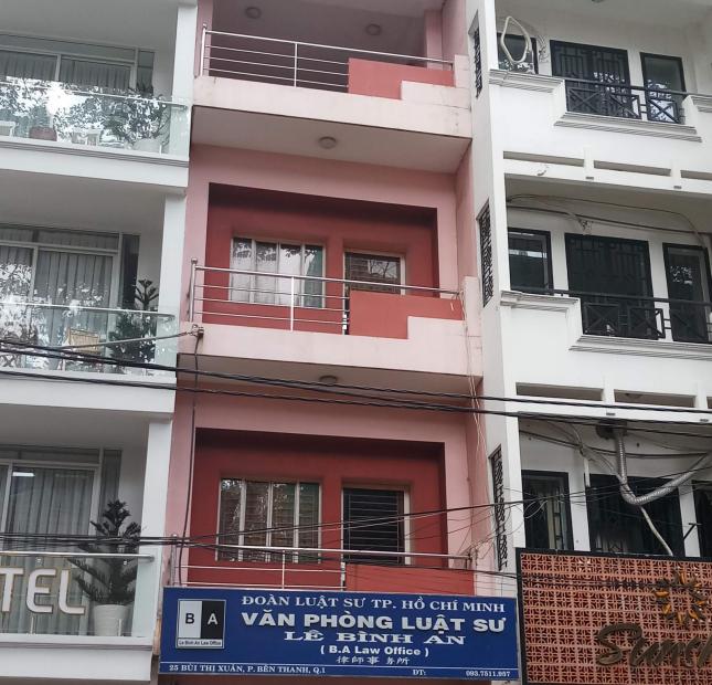 Cho thuê văn phòng 5 tầng mặt tiền Nguyễn Văn Thủ - Mạc Đĩnh Chi 500m2, Quận 1, giá 110 triệu