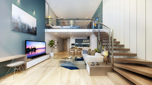 Chính chủ bán gấp căn hộ Duplex 76m2 view Hồ Tây đẹp tại dự án PentStudio nhận nhà full nội thất