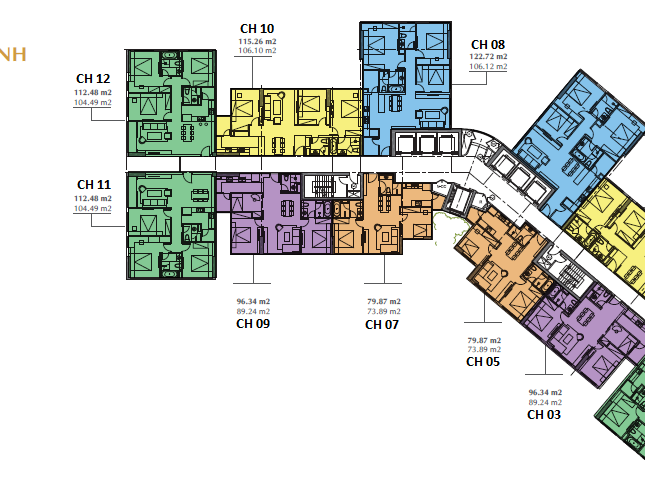 Bán căn hộ cao cấp Sunshine city 80m2/2PN full nội thất, CK 5%, HTLS 0% 30 tháng