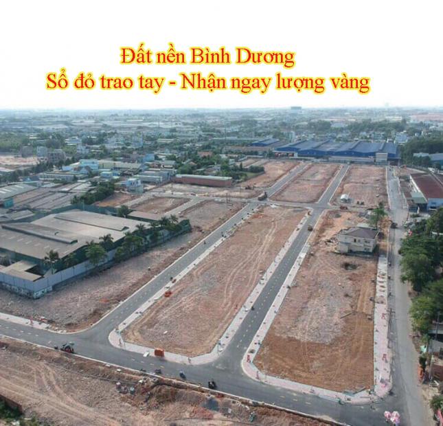 Bán lô đất sát chợ Phú Phong, đối diện trường học, MT DT743, SHR, thổ cư 100%. LH: 0931778087