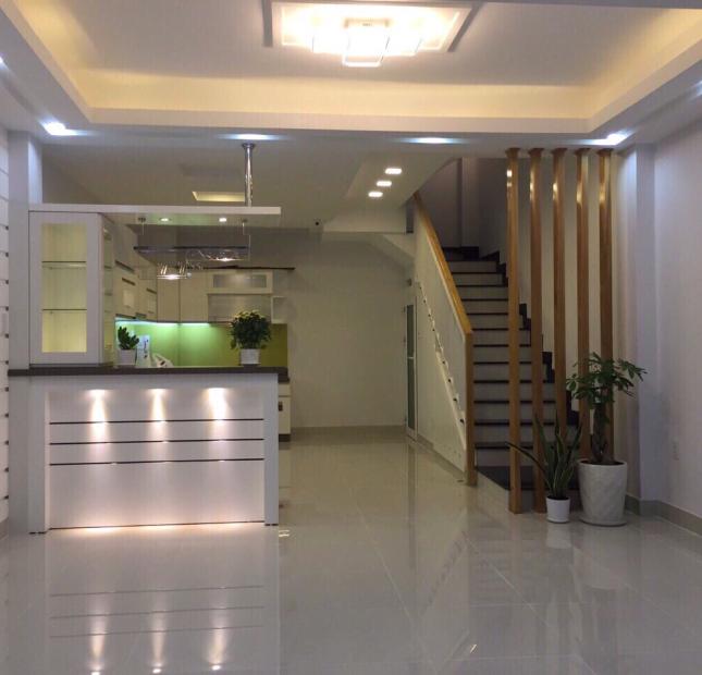 Bán gấp nhà mặt tiền nội bộ Kinh Dương Vương, P12, Q6 (4,4x20m) 6 tầng có thang máy
