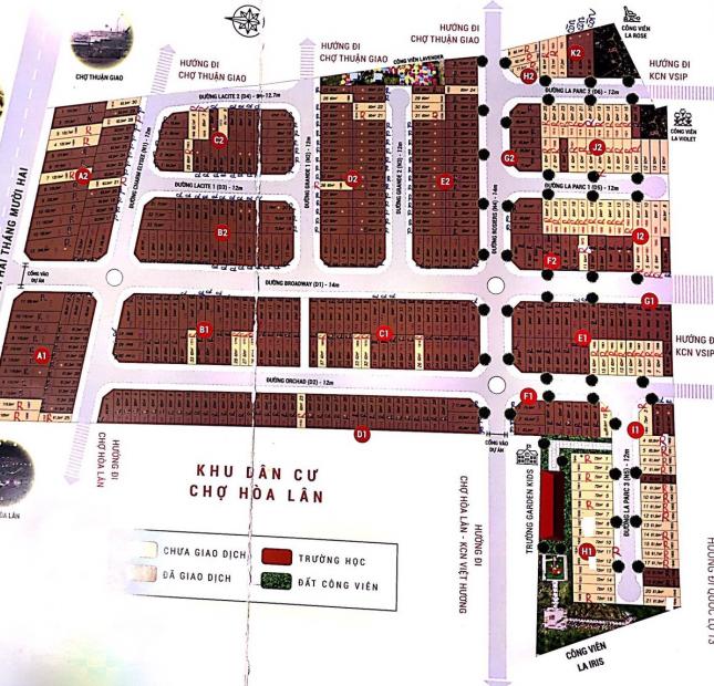 Dự án đất nền MT chợ Phú Phong, dự án mới nhất CĐT Phú Hồng Thịnh, giá cam kết rẻ nhất