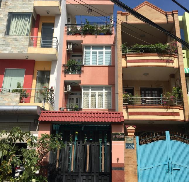 Nhà MT đường Số 10 khu Cư Xá Ra Đa, (4x14m), 2L đúc mới đẹp, tiện KD