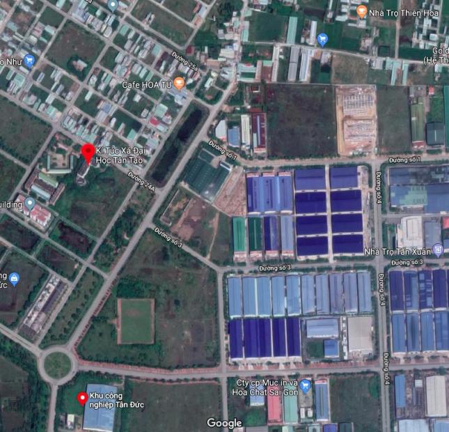 Bán đất khu dân cư 5x25m gần khu công nghiệp Tân Đức Đức Hoà Hạ Long An.