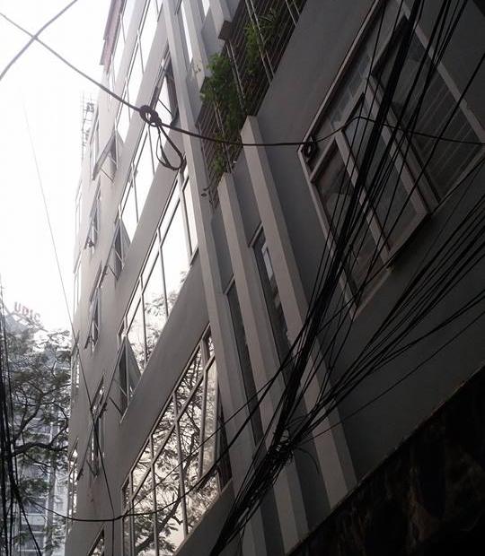 Bán tòa nhà lô góc mặt ngõ Trần Duy Hưng, Cầu Giấy, mặt tiền 13m, 6 tầng thang máy