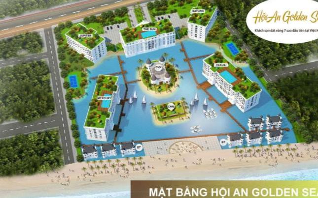 Căn hộ Dát vàng Hội an Golden Sea – Căn hộ nghỉ dưỡng độc đáo nhất lần đầu tiên có mặt tại Việt Nam. Lh: 0985066086.