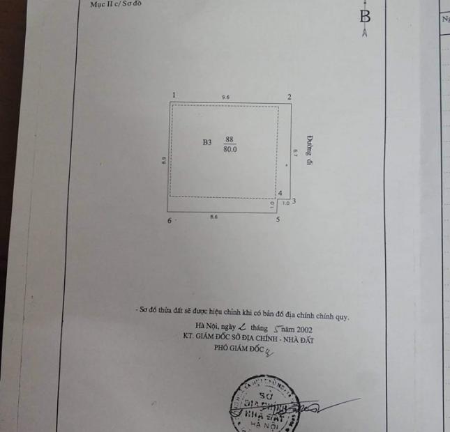 BÁN NHÀ CẦU GIẤY LÔ GÓC OTO ĐỖ CỬA, 80m x 8m MT x 9 Tỷ