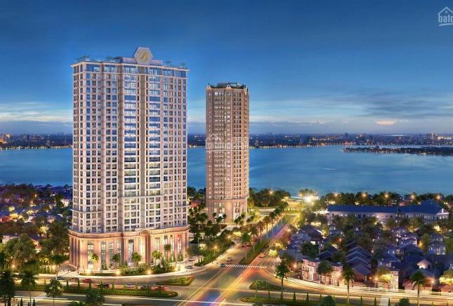 Sở hữu căn hộ 87m2, view trực diện Hồ Tây, toà Phú Thượng, giá 4.5 tỷ, đủ đồ, vay lãi 0% 12 tháng