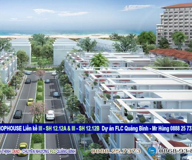 Nhượng 2 căn shophouse liền kề III – SH 12.12A, B dự án FLC Quảng Bình