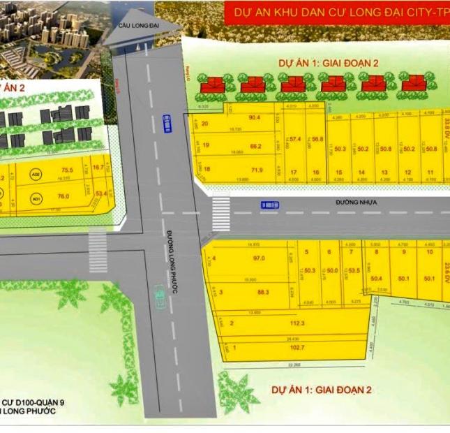 MT đường Long Phước, Quận 9 sát bên siêu dự án Vinhome Grand Park, giá đầu tư, SHR