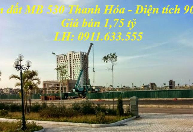 Bán đất MB530 mặt đường 12m nhìn sang Sunsport - Phường Đông vệ - Thành phố Thanh Hóa 