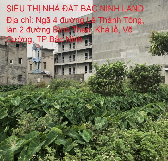 Bán 2 lô đất, 1 lô góc, 1 lô thường tại Đa Cấu, TP.Bắc Ninh