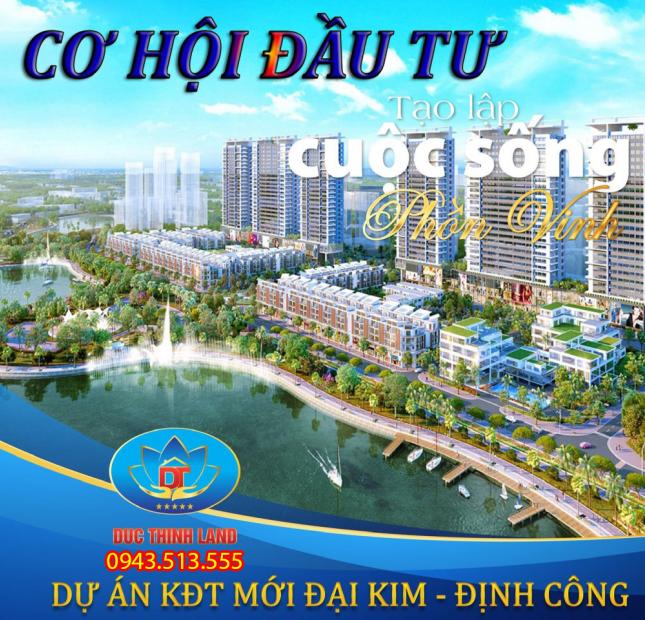 Bán đất nền dự án tại Dự án Khu đô thị mới Đại Kim - Định Công, Hoàng Mai,  Hà Nội diện tích 80m2  giá 2,1 Tỷ