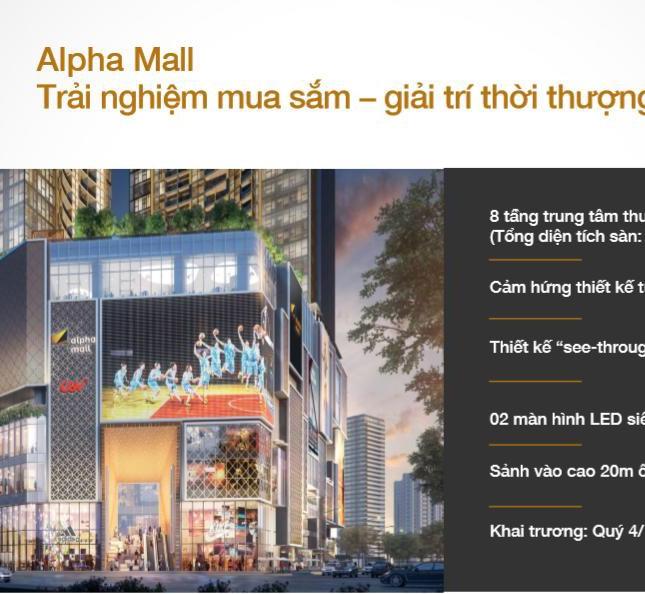 Alpha Hill Thanh Toán 20% Nhận Nhà, Cam Kết Thuê 1,7 tỷ/năm