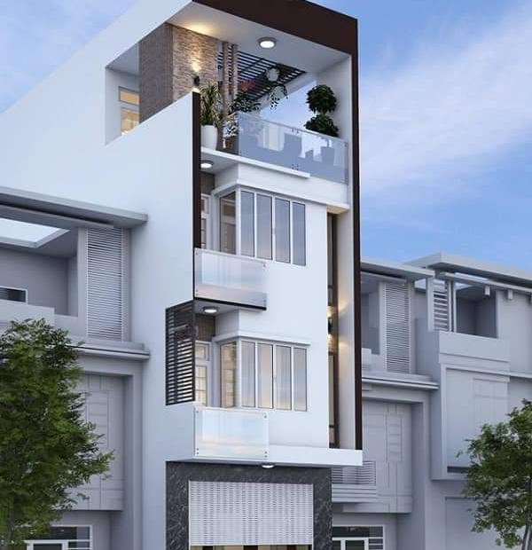 Chính chủ cần bán căn nhà 4 tầng thô, thiết kế hiện đại, đẳng cấp thuộc kđt Damsan Tp Thái Bình