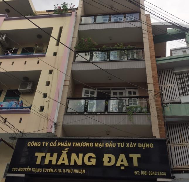  nhà 4 tầng có sân thượng MT chính 281/ đường Lê Văn Sỹ, phường 1, quận Tân Bình, DT: 4*20m, chỉ: 11.9 tỷ