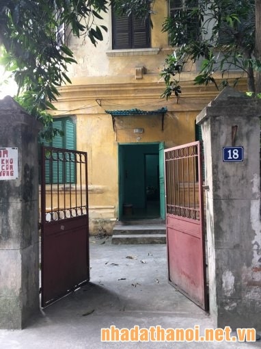 Bán biệt thự Pháp cũ tại đường Trần Phú, Phường Điện Biên, Ba Đình, Hà Nội