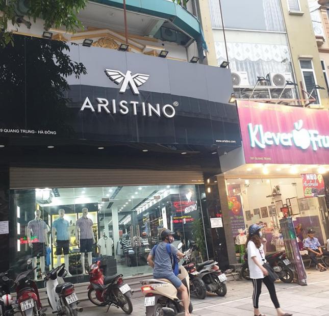 Mặt phố Quang Trung Hà Đông_mặt tiền lớn_vỉa hè đá bóng ⚽️_đẻ ra vàng💎_12.5 tỷ