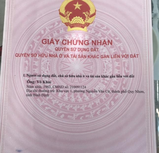 Bán khách sạn chính chủ tại Số 97 Chương Dương, P. Nguyễn Văn Cừ, TP. Quy Nhơn, Bình Định