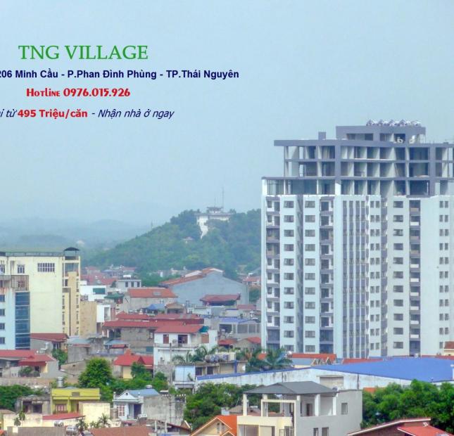 Chung cư TNG Village Minh Cầu - Thái Nguyên chỉ từ 495 Triệu/căn - Nhận nhà ngay. LH 0976015926
