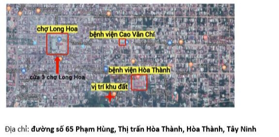 Cho thuê đất tại Hòa Thành, Tây Ninh, vị trí đẹp, giá tốt.