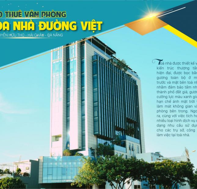 Cho thuê văn phòng và phòng hội nghị tại tòa nhà Đường Việt đầu cổng sân bay Đà Nẵng