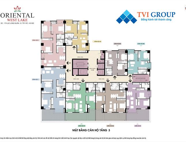  Bán căn hộ  Oriental Westlake, 90.9m2/2PN/3 tỷ. Qùa tặng 30 triệu, 12 tháng phí gửi xe, HTLS 0%.