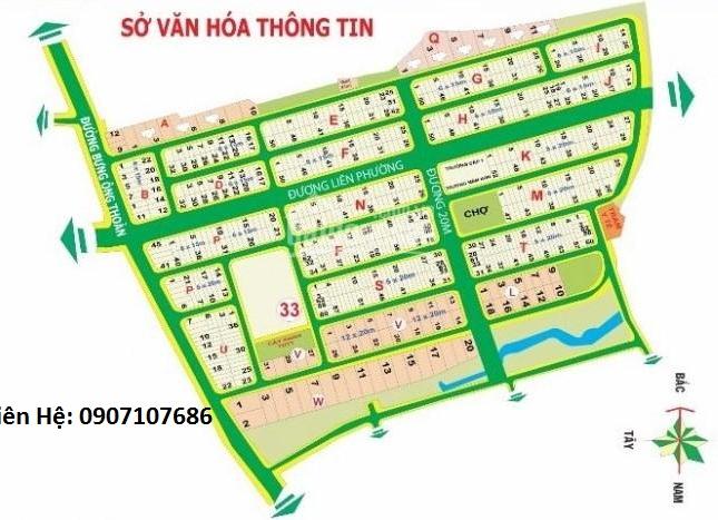 Chuyên đất nền dự án Sở Văn Hóa Thông Tin, Đông Dương, phường Phú Hữu, Q9