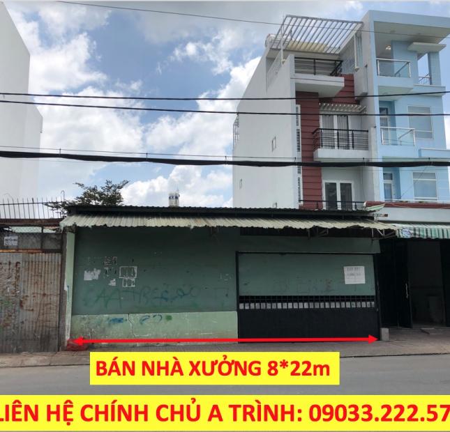 Bán nhà Xưởng chính chủ mặt tiền đường 219 Nguyễn Thị Búp, phường Hiệp Thành, Quận 12. DT 8x22m