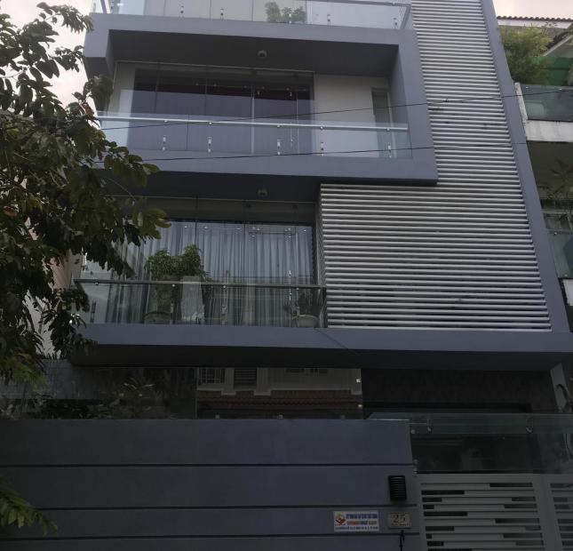 Bán căn hộ dịch vụ ngay MT Nguyễn Văn Hưởng, 10x20m, hầm trệt 4 lầu thuê 130tr/th. Giá 33.8 tỷ