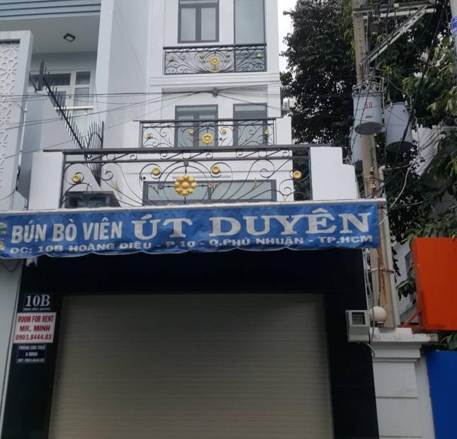 Cho thuê hoặc bán nhà mặt tiền đường Hoàng Diệu quận Phú Nhuận 