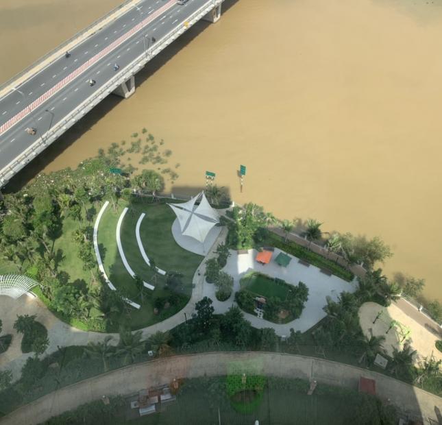 Bán căn 2PN Đảo Kim Cương tháp Brilliant diện tích 123m2 view sông Sài Gòn Bitexco Quận 1.