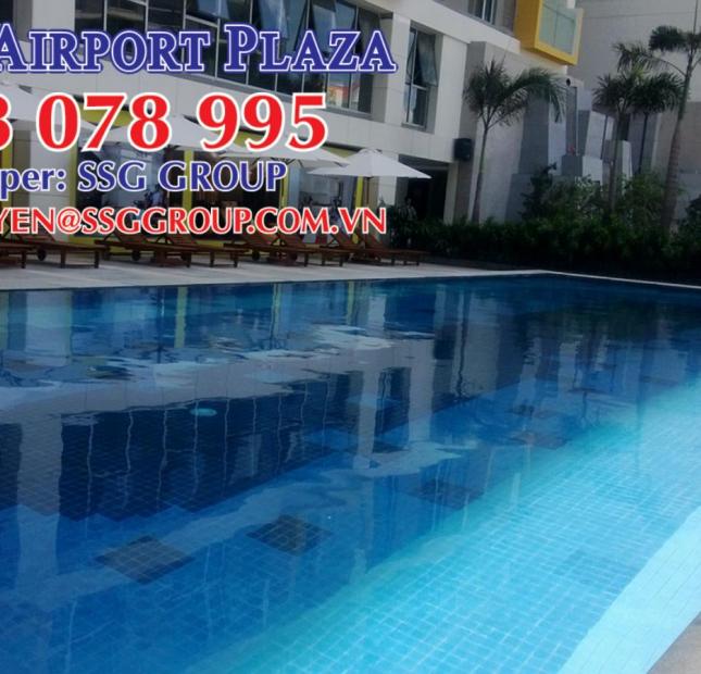 Cho thuê Căn hộ 3PN, DT 110m2, đủ nội thất, giá 20 tr/tháng, Saigon Airport Plaza, Q Tân Bình