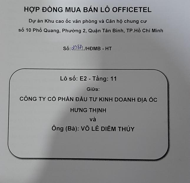 Bán căn hộ cao cấp tại Sky Center số 10, Phổ Quang, P. 2, Q. Tân Bình, TP. HCM