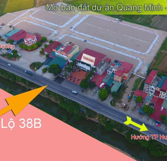 Chính chủ bán lô đất siêu đẹp dự án đất nền Quang Minh-Gia Lộc.Giá 13xxx