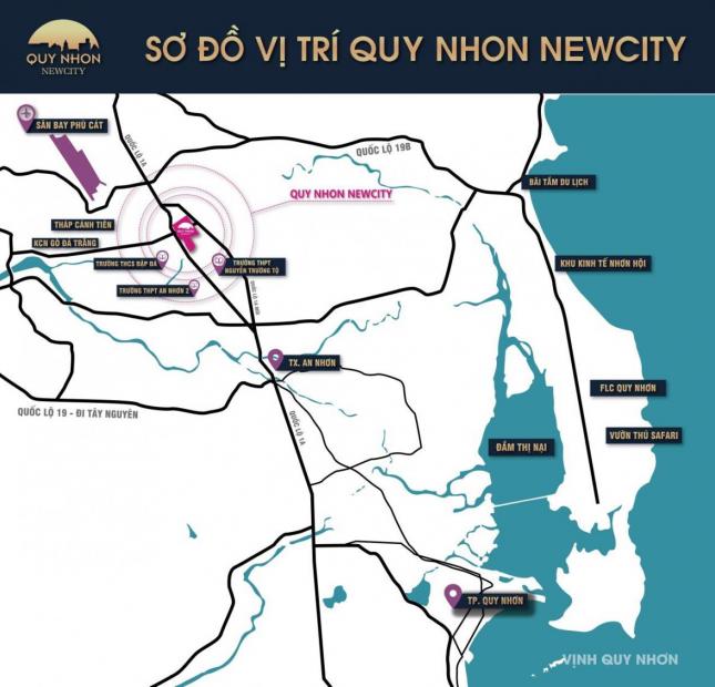 Quy Nhơn NewCity giai đoạn 2 giá đầu tư 990tr/nền.