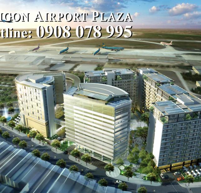 Cần cho thuê căn hộ 3PN, DT 156m2, full nội thất, Saigon Airport Plaza, Q Tân Binh, TP HCM.