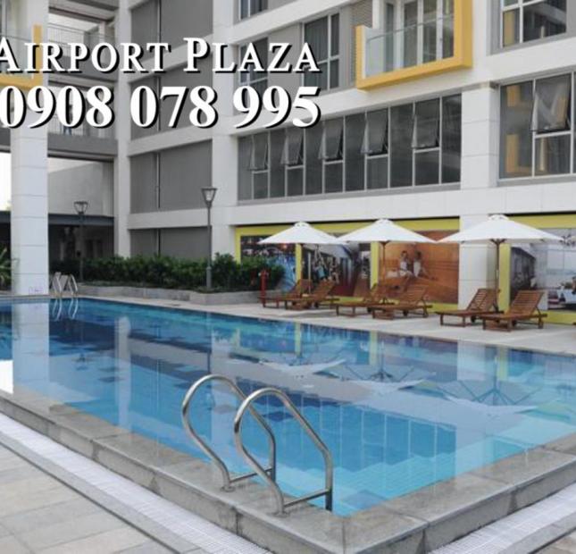Cho thuê căn hộ 3PN SàiGòn Airport Plaza, DT 125m2, đủ nội thất, 23 - 25 tr/tháng. 