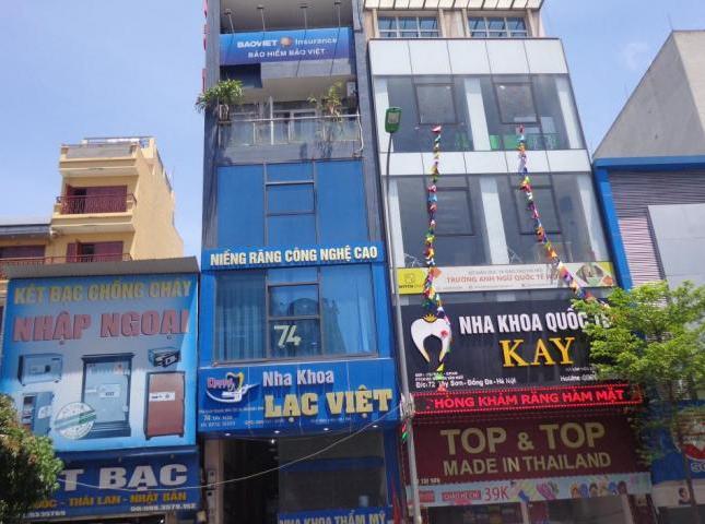 Cho thuê mặt bằng kinh doanh tại 74 Tây Sơn,Phường Quang Trung, Quận Đống Đa, Hà Nội
