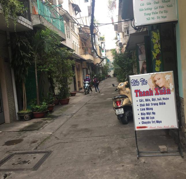 Cần tiền bán nhà hẻm xe hơi đường Phan Văn Trị, P2, Q5, DT 4x16m, 4 lầu, giá 10,3 tỷ