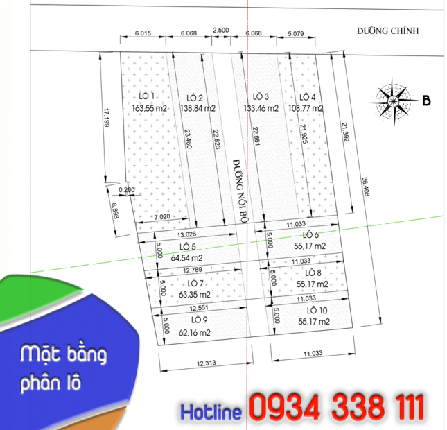 Bán đất Đông Sơn Thủy Nguyên, giá 450 triệu, sổ đỏ